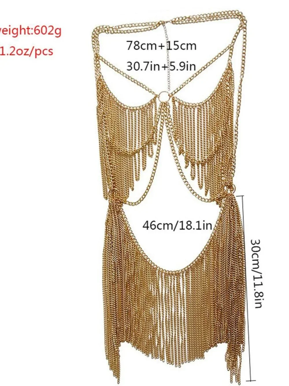 Women's Sexy Suit Body Chain